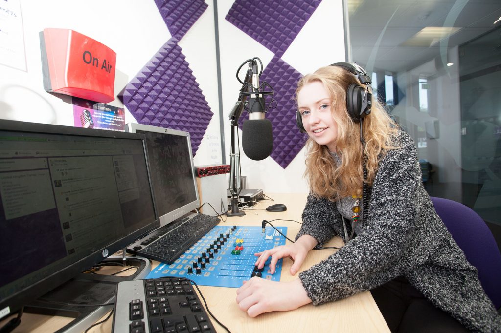 Radio facilities at the college