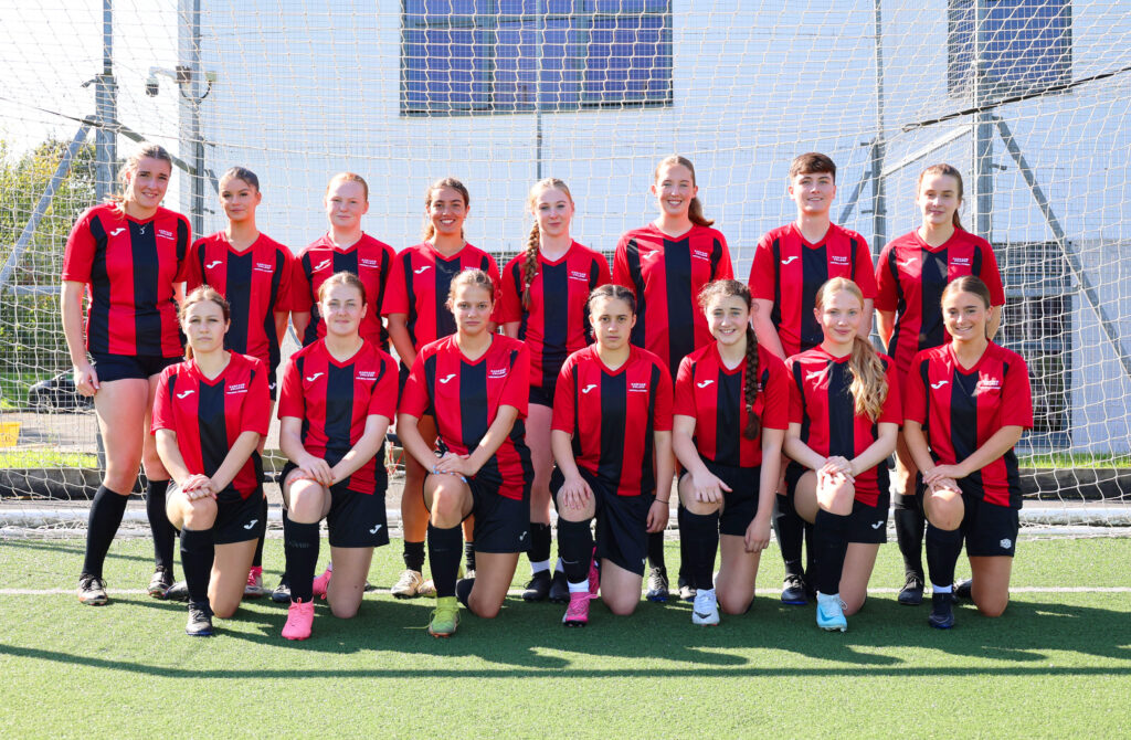 Runshaw Girls Football Team 2024/25