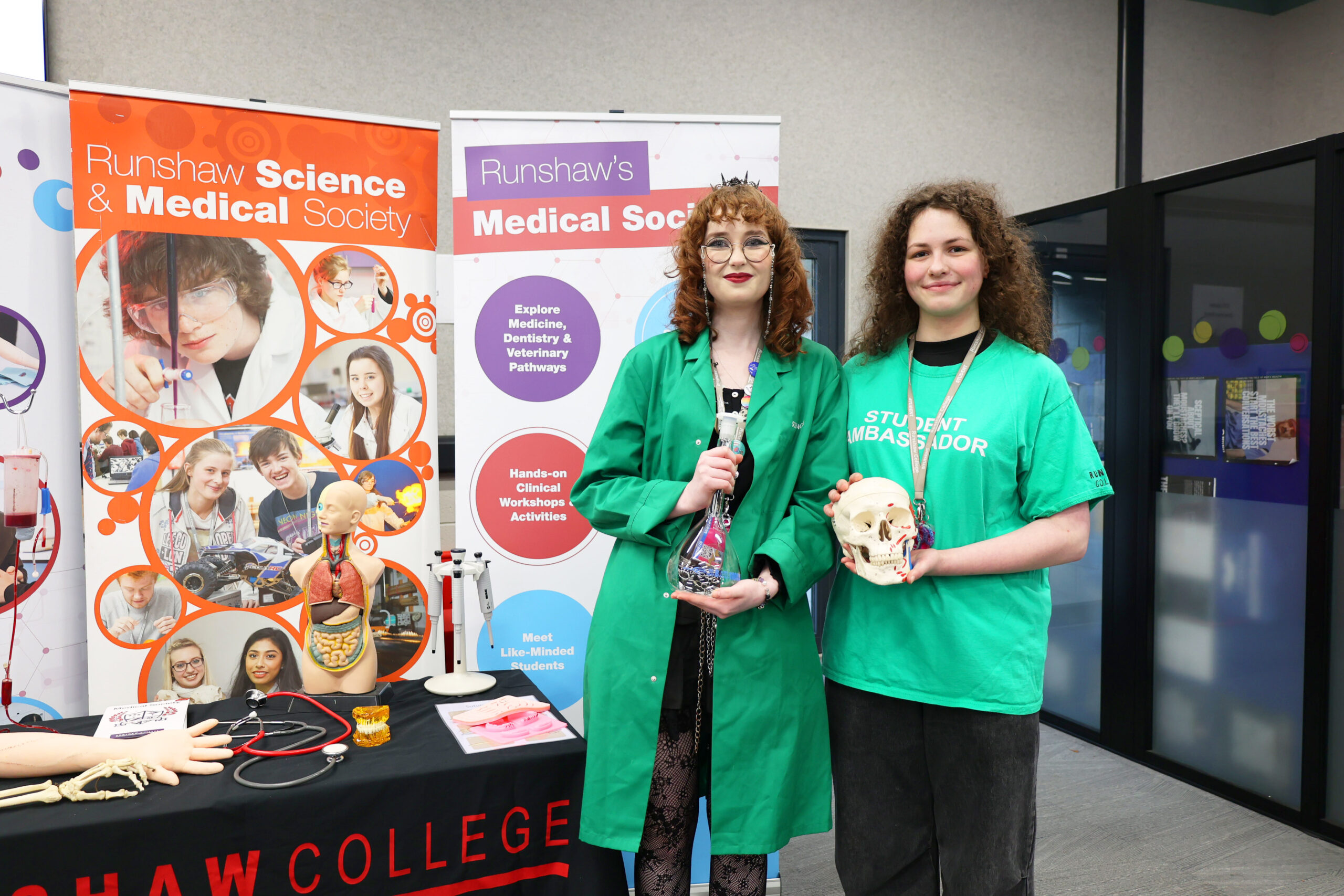 Academies & Societies Medical Society students at the March 2026 Open Event in Silverdale