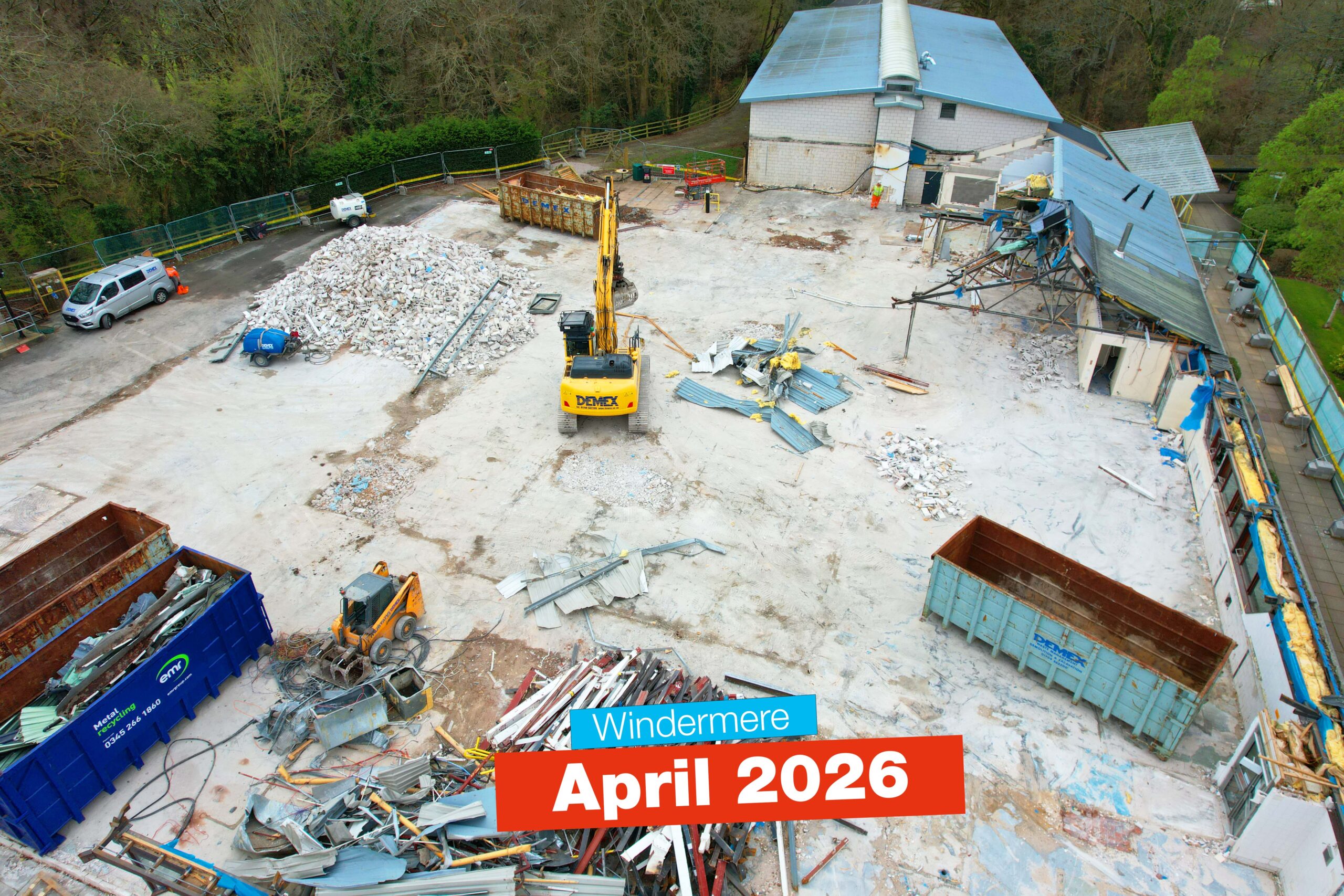 Windermere construction in place of Dalehead