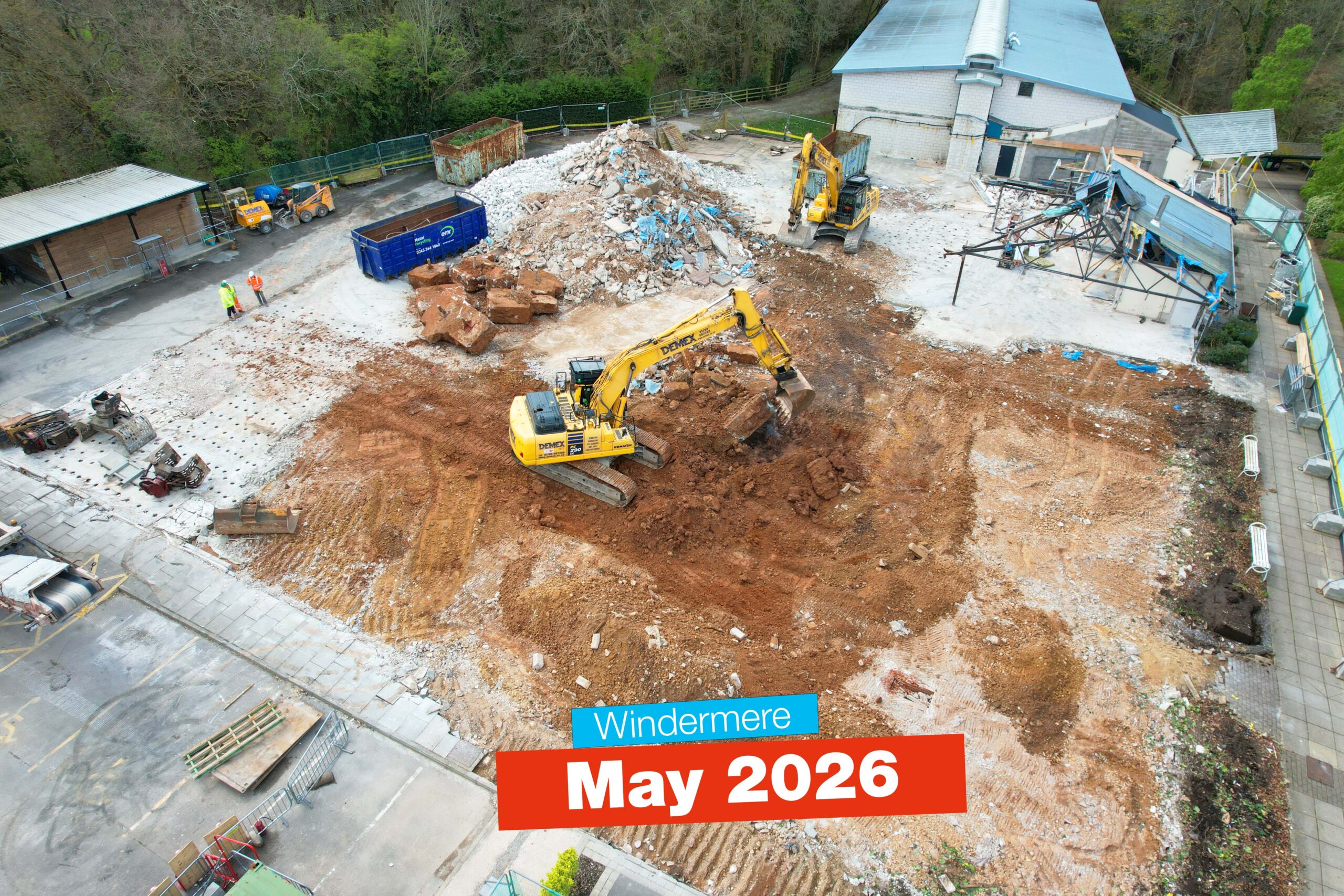 Windermere construction in place of Dalehead
