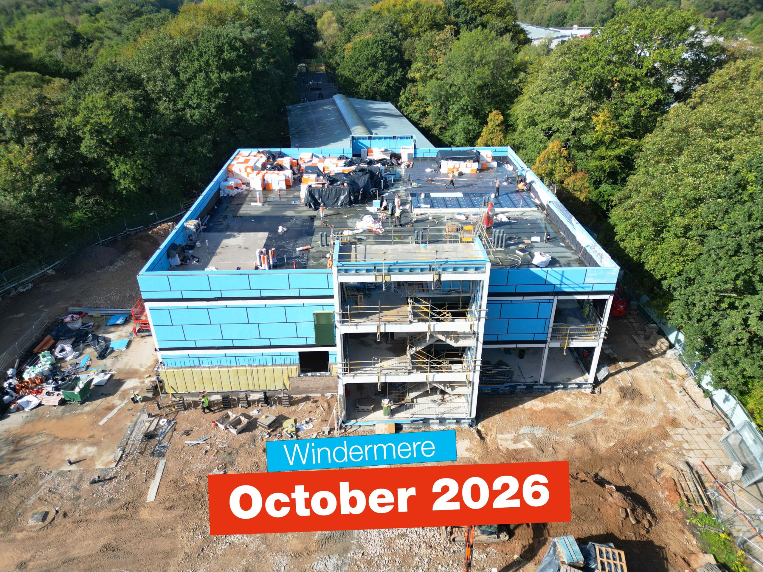 Windermere aerial outside Eskdale October 1st 2026