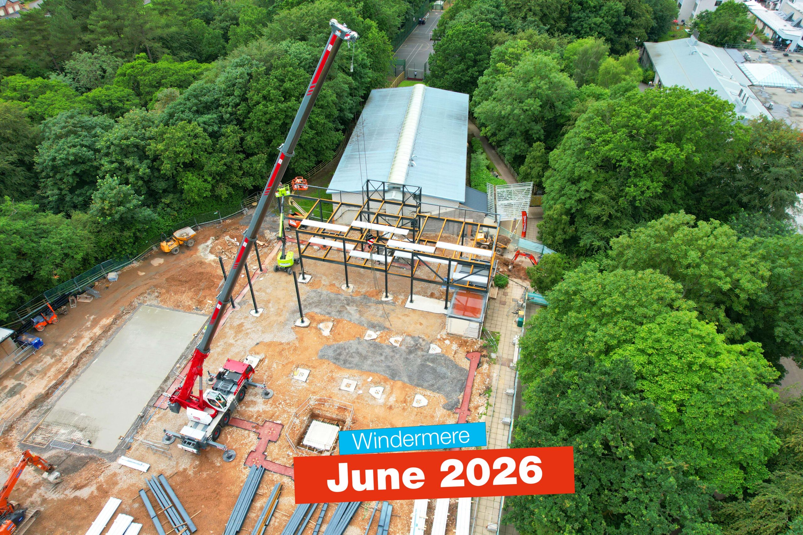 Windermere construction in place of Dalehead