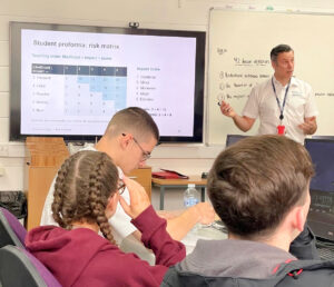 T Level Business Management workshop with Jeff Lambert Health and Safety workshop